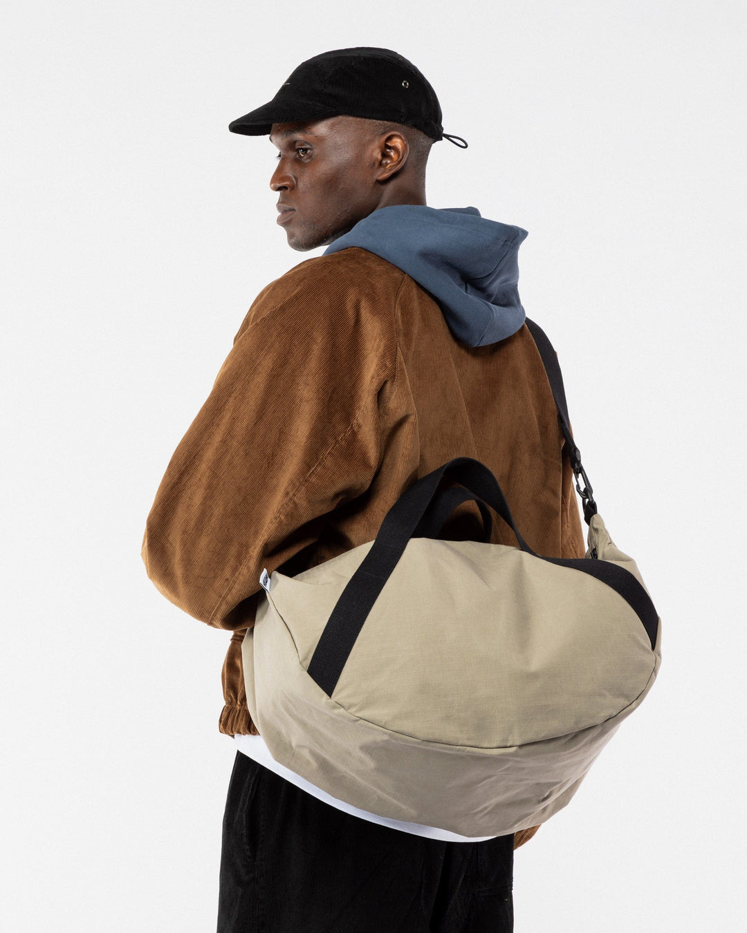 Water Resistant Duffle Bag Travel Set - Stone