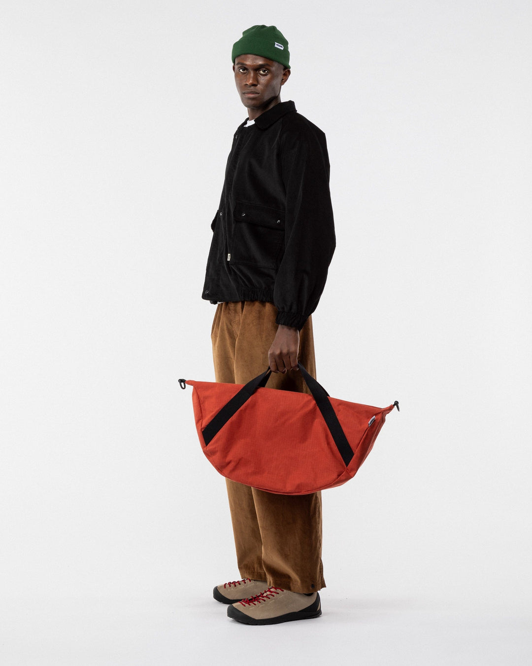 Water Resistant Duffle Bag Travel Set - Biscuit Orange