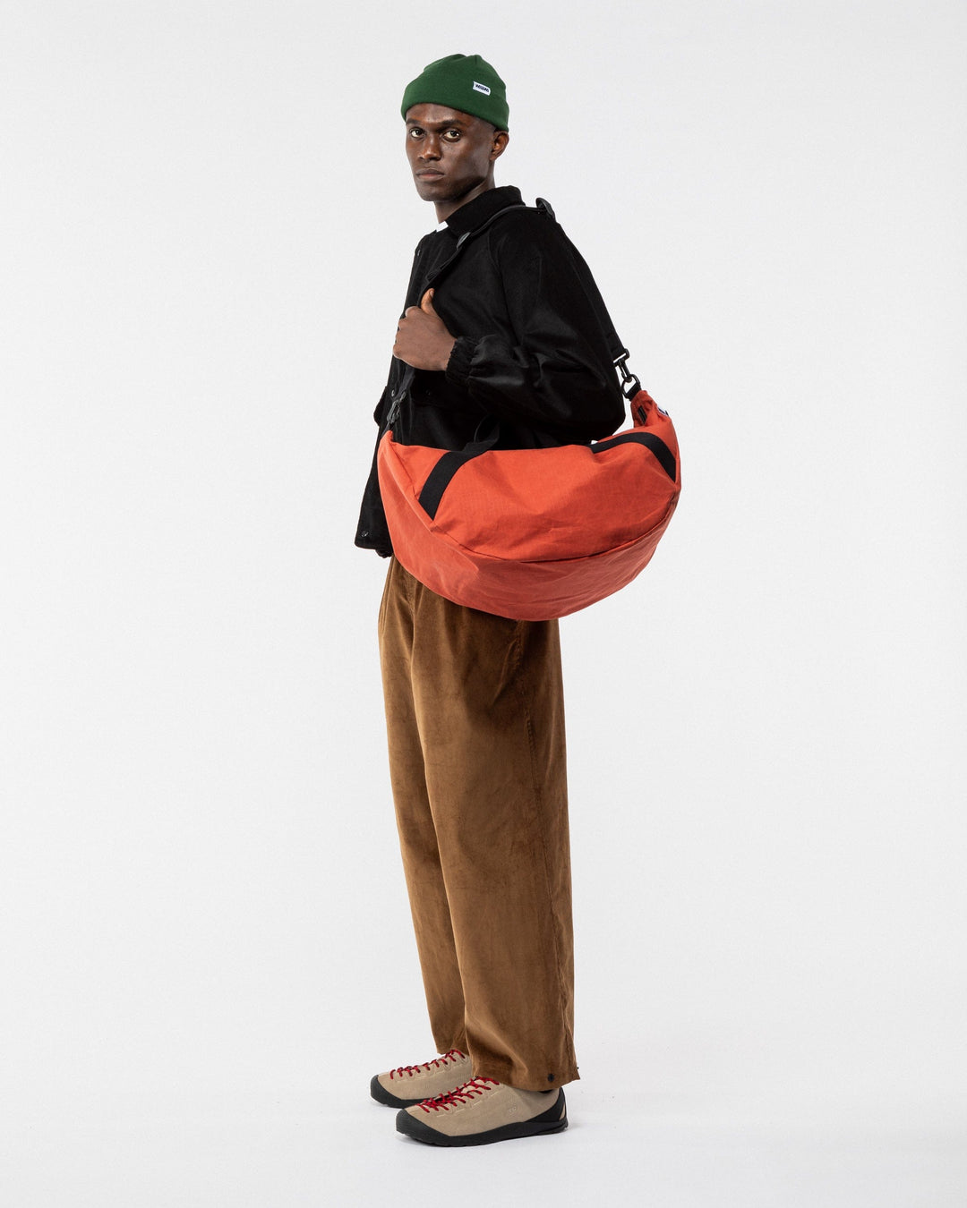 Water Resistant Duffle Bag Travel Set - Biscuit Orange