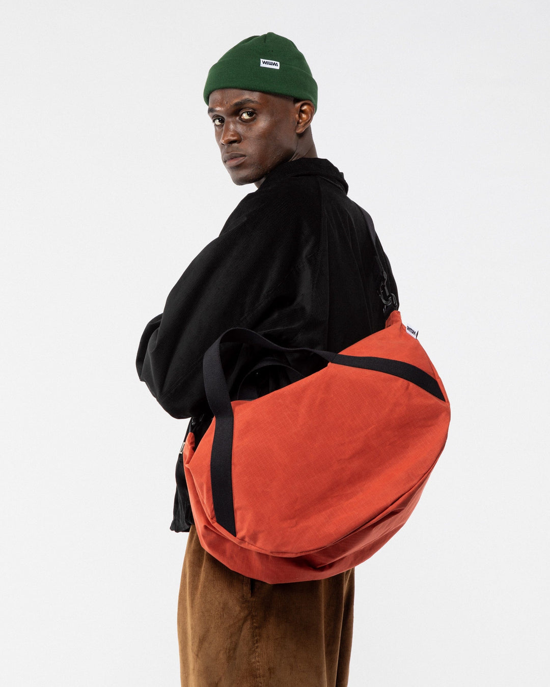 Water Resistant Duffle Bag Travel Set - Biscuit Orange