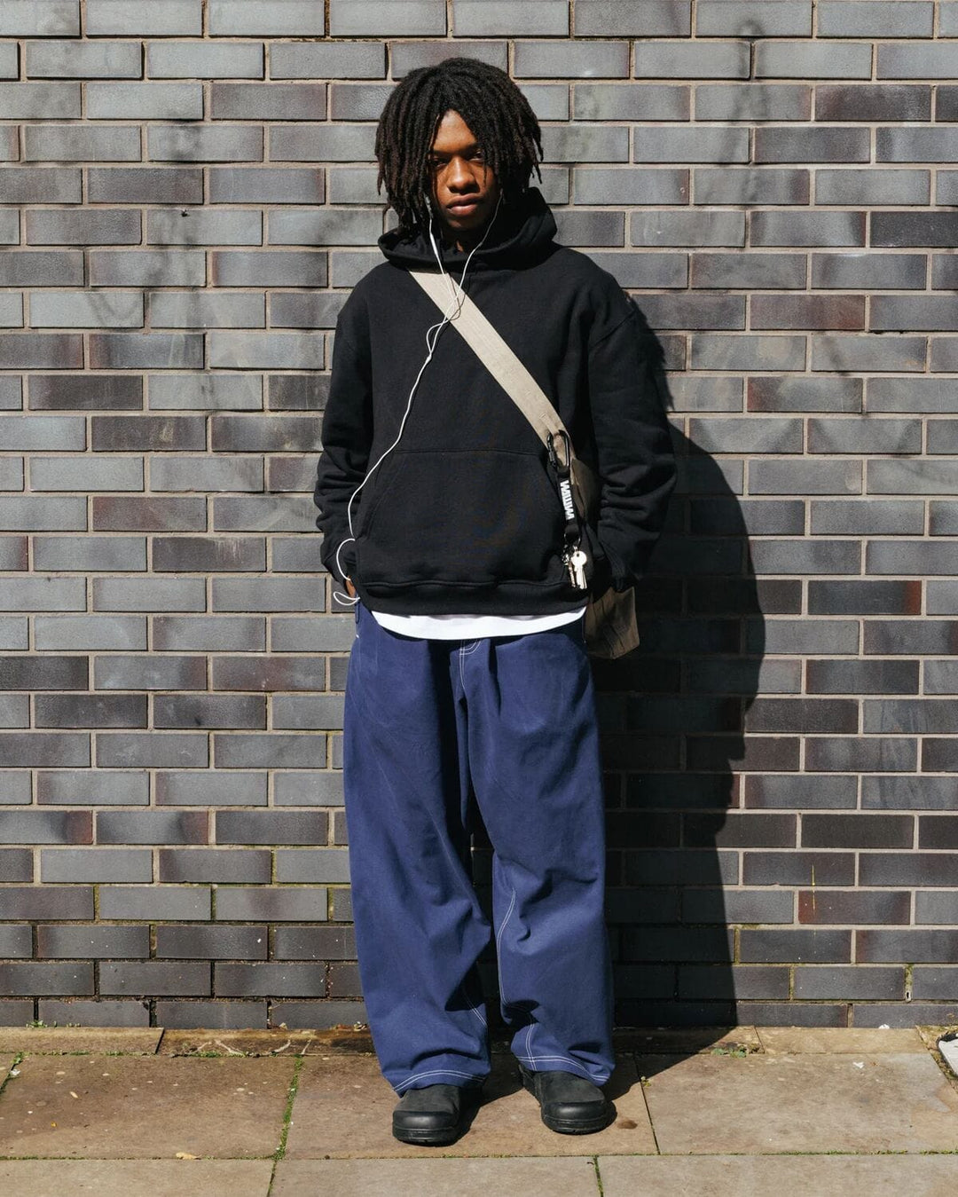 Zama Pant - Blue/White