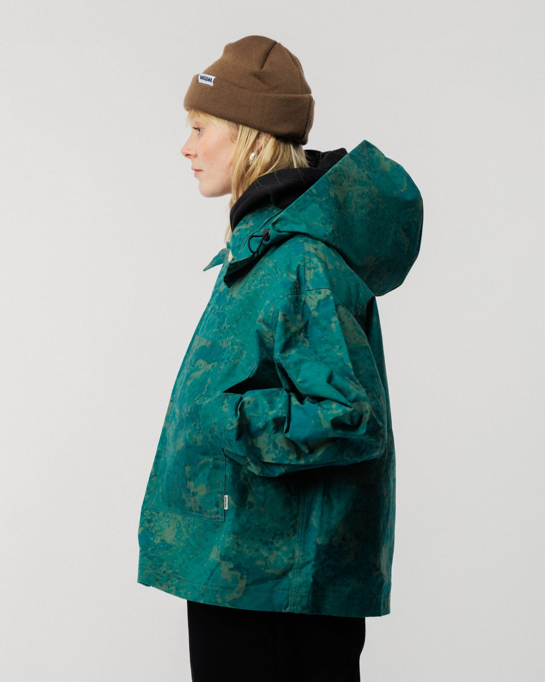 Detachable Hood - Blue Ink