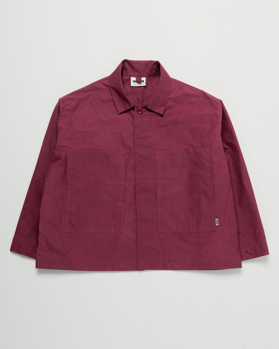 Nell Overshirt & Hood Set - Burgundy