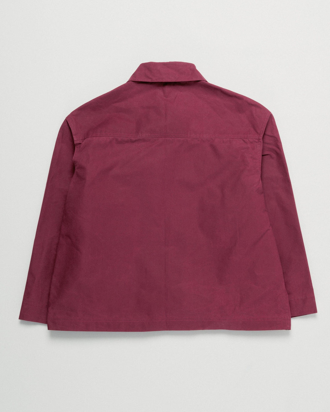 Nell Overshirt & Hood Set - Burgundy