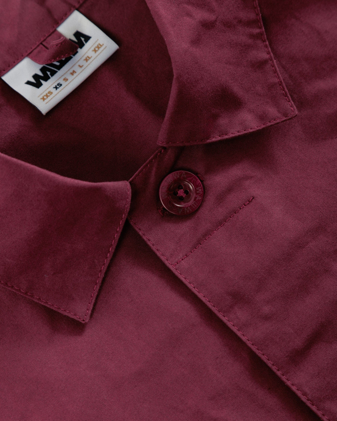Nell Overshirt & Hood Set - Burgundy