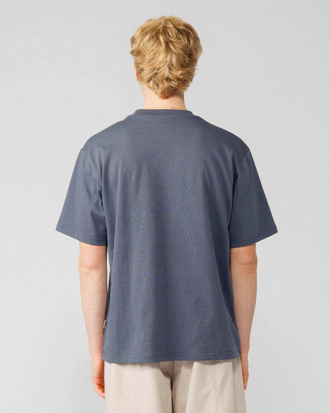 Mid-Weight Organic T-Shirt - Washed Blue