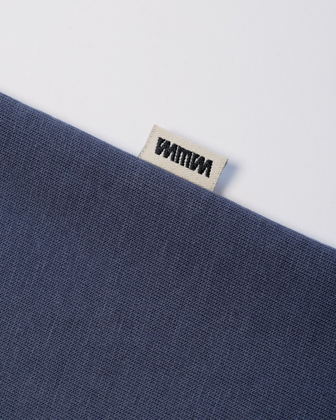 Mid-Weight Cropped Organic T-Shirt - Washed Blue