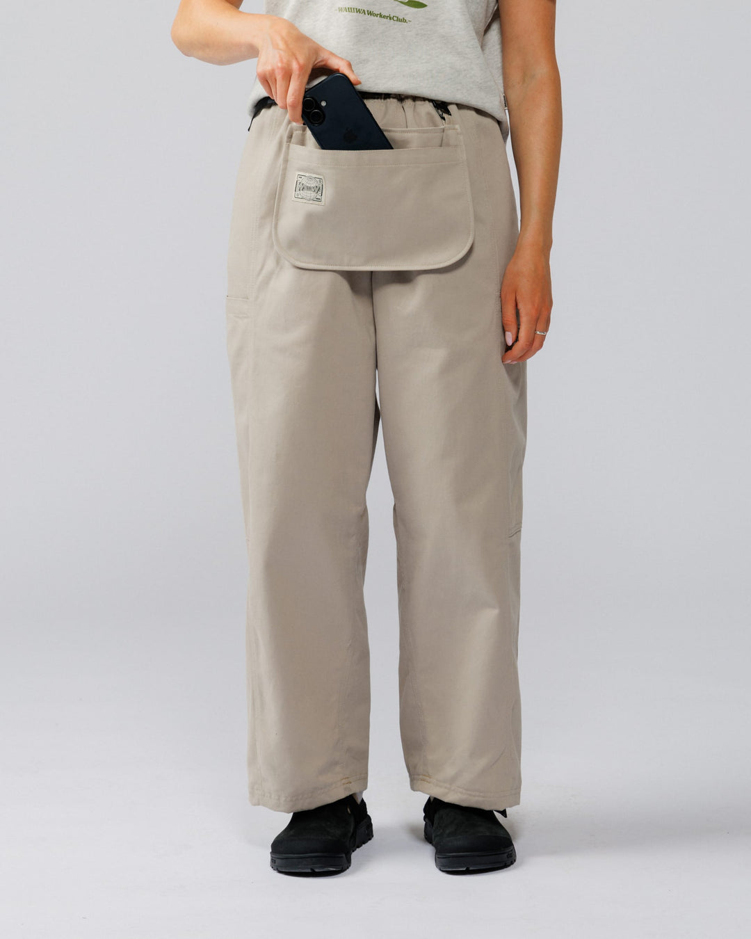 Detachable Apron Pouch - Stone