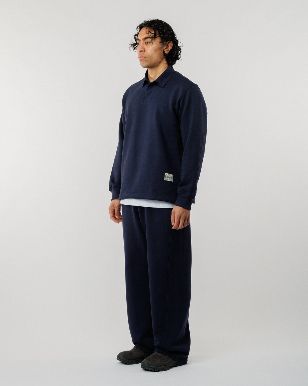Ellis Rugby Sweatshirt - Navy