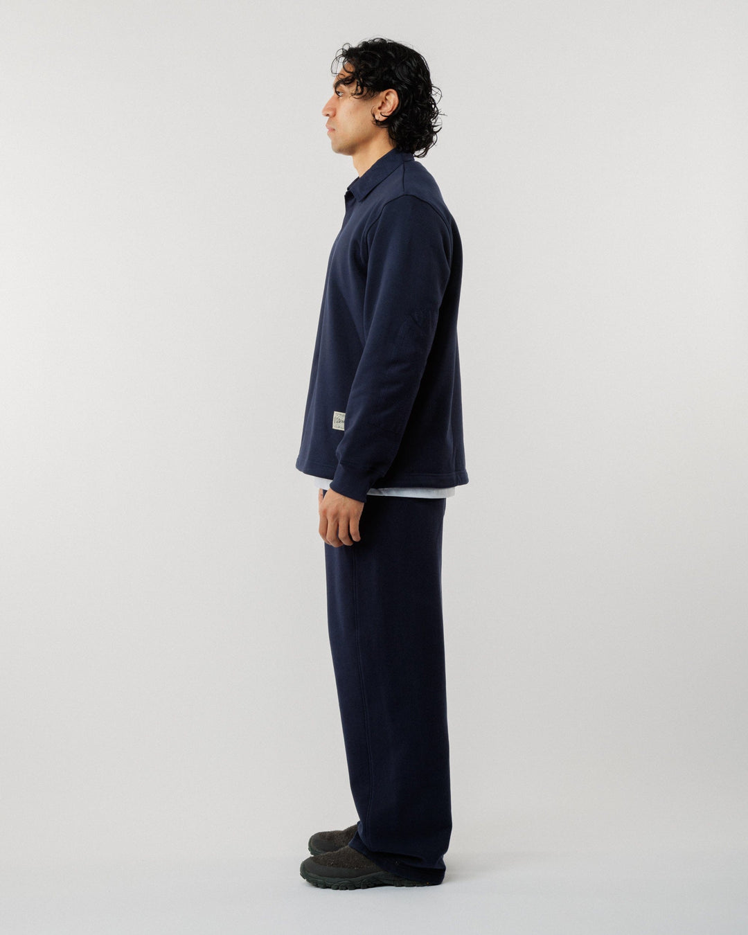 Ellis Rugby Sweatshirt - Navy
